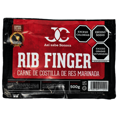 Rib Finger Marinado (2 paquetes de 500 g c/u)