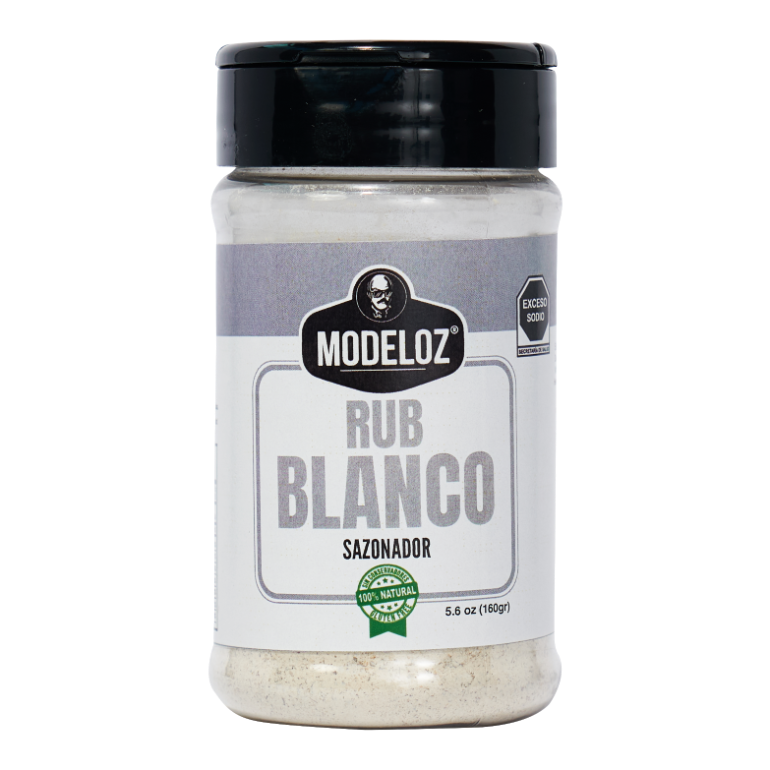 Sazonador Rub Blanco Del Modeloz