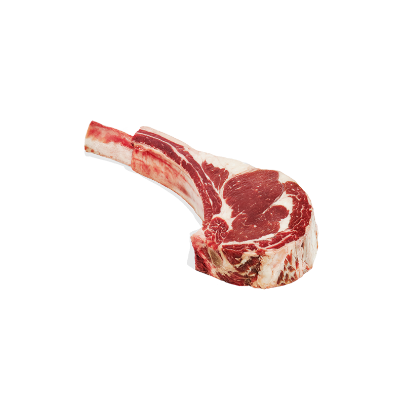 Tomahawk steak corte de res high choice