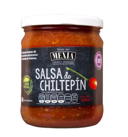 Mexia Salsa de Chiltepin 420 ml