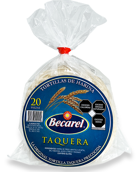Tortillas taqueras de harina